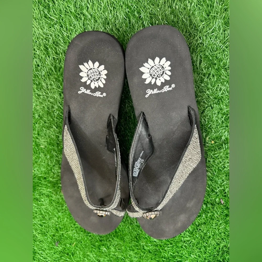 Yellow Box Ladies‎ Slippers Size 10 - Picture 7 of 7